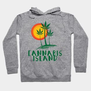 cannabis island Hoodie